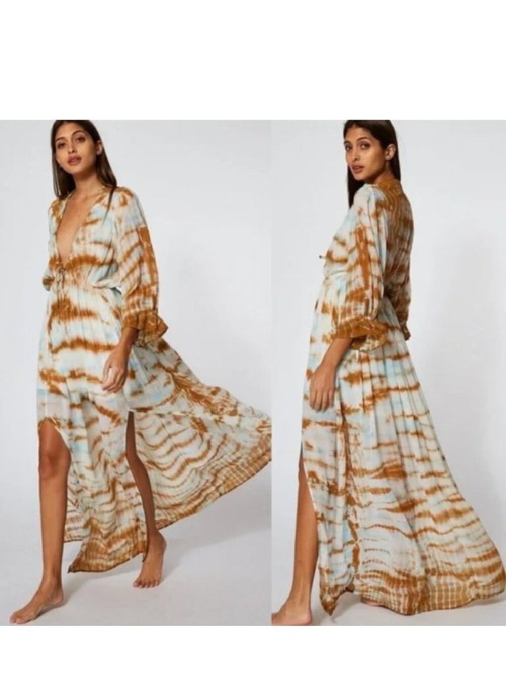 Young Fabulous & Broke | Robin Cayman Meadow Printed Dress | Size Small